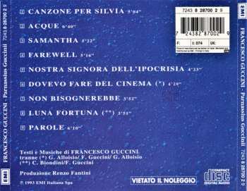 CD Francesco Guccini: Parnassius Guccinii