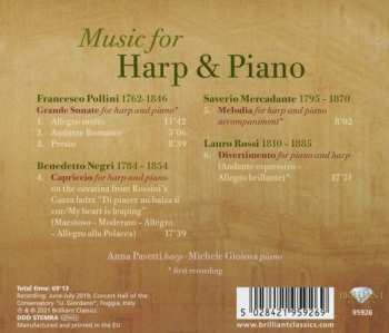 CD Giuseppe Saverio Mercadante: Music For Harp & Piano