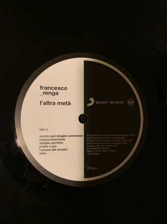 LP Francesco Renga: L’altra Metà