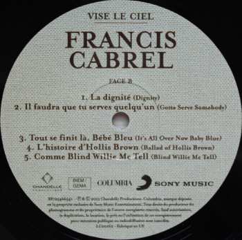 LP Francis Cabrel: Vise Le Ciel Ou Bob Dylan Revisité