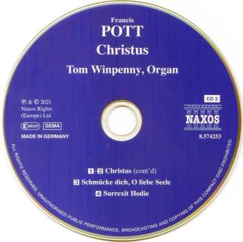 2CD Tom Winpenny: Christus