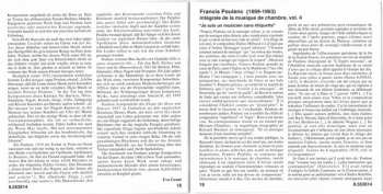 CD Francis Poulenc: Complete Chamber Music Vol. 4