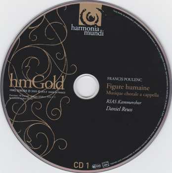 2CD Francis Poulenc: Figure Humaine; Motets