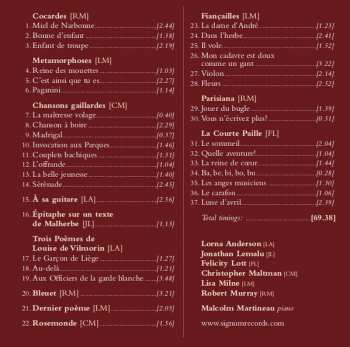 CD Jonathan Lemalu: The Complete Songs of Poulenc Vol. 1
