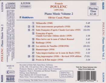 CD Francis Poulenc: Piano Music Volume 2