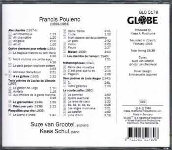 CD Francis Poulenc: 34 Mélodies Et Chansons