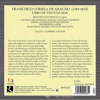 4CD/Doos Bernard Foccroulle: Libro de Tientos