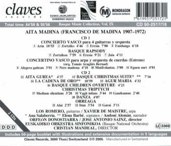 2CD The Romeros: Aita Madina 1907-1972