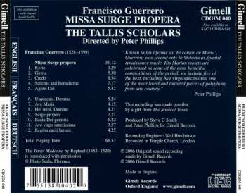 CD The Tallis Scholars: Missa Surge Propera