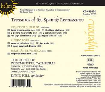 CD David Hill: Treasures Of The Spanish Renaissance