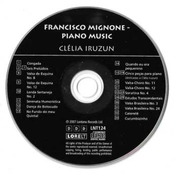 CD Francisco Mignone: Francisco Mignone - Piano Music