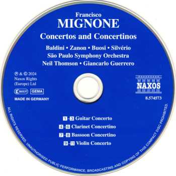 CD Giancarlo Guerrero: Concertos And Concertinos