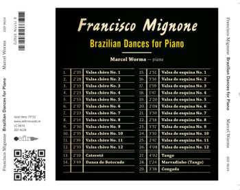 CD Marcel Worms: Brazilian Dances For Piano 