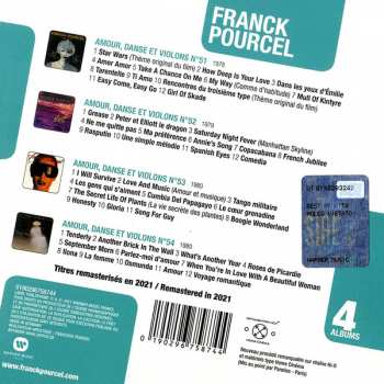 4CD/Doos Franck Pourcel: Coffret 2021 4 Albums