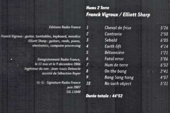 CD Franck Vigroux: Hums 2 Terre
