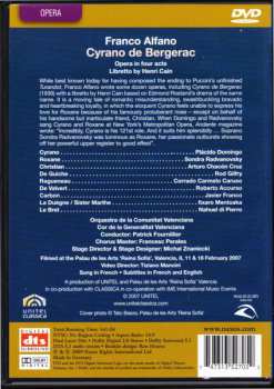 DVD Franco Alfano: Cyrano De Bergerac