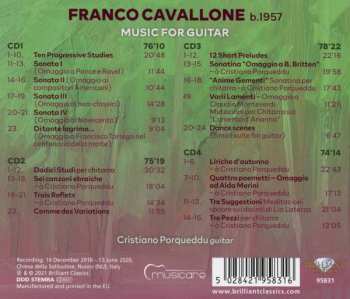 4CD Cristiano Porqueddu: Music For Guitar