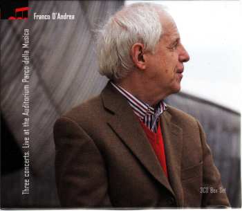 3CD/Doos Franco D'Andrea: Three Concerts. Live At The Auditorium Parco Della Musica