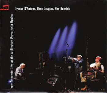 3CD/Doos Franco D'Andrea: Three Concerts. Live At The Auditorium Parco Della Musica