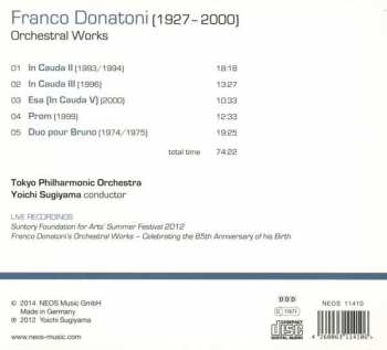 CD Franco Donatoni: Orchestral Works