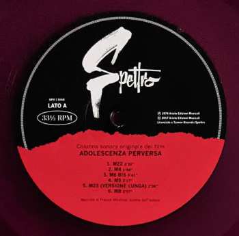 LP Franco Micalizzi: Adolescenza Perversa LTD | NUM