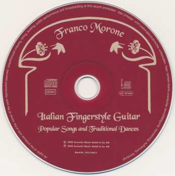CD Franco Morone: Italian Fingerstyle Guitar