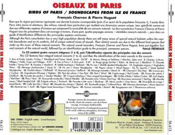 CD Pierre Huguet: Oiseaux de Paris - Birds of Paris / Soundscapes from Ile de Paris