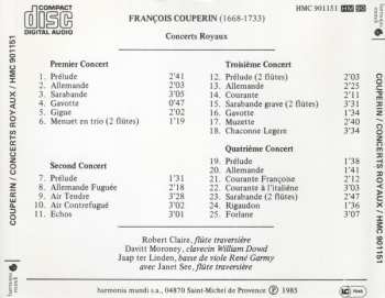 CD Davitt Moroney: Concerts Royaux