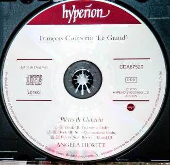 CD François Couperin: Couperin Keyboard Music 3