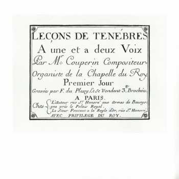 CD François Couperin: Leçons De Ténèbres