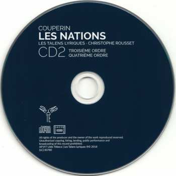 2CD Christophe Rousset: Les Nations