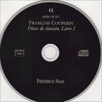 2CD François Couperin: Pièces De Clavecin Des Livres I & II