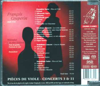 SACD François Couperin: Pièces De Viole / Concerts 3 & 11 