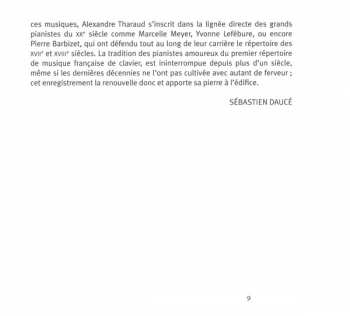 CD Alexandre Tharaud: Tic, Toc, Choc
