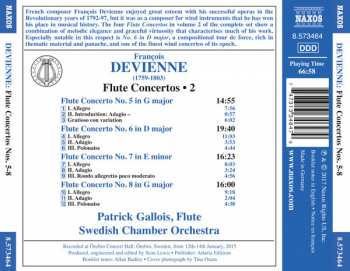 CD François Devienne: Flute Concertos Nos. 5-8