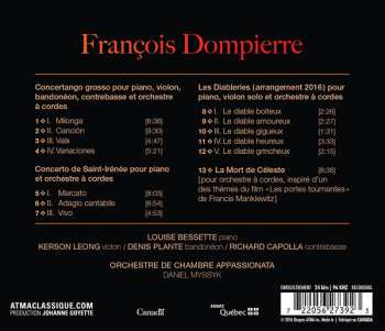 CD Louise Bessette: Concertango Grosso | Concerto De Saint-Irénée | Les Diableries | La Mort De Céleste