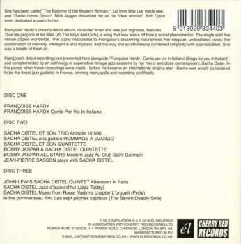 3CD Sacha Distel: Canta Per Voi In Italiano / Swinging Jazz Guitarist 