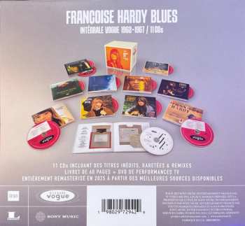 11CD/DVD/Doos Françoise Hardy: Françoise Hardy Blues (Intégrale Vogue 1962-1967)