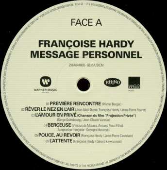 LP Françoise Hardy: Message Personnel