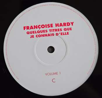2LP Françoise Hardy: Quelques Titres Que Je Connais D'elle (Vol. 1)
