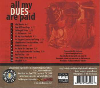 CD Frank Bey: All My Dues Are Paid
