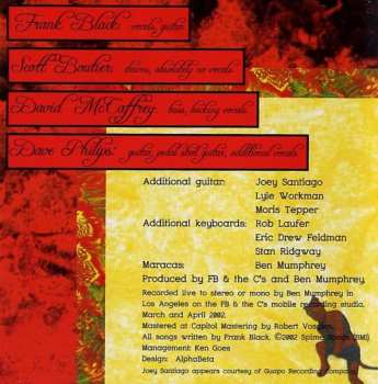 CD Frank Black And The Catholics: Devil's Workshop
