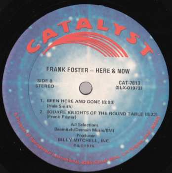 LP Frank Foster: Here And Now