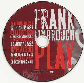 CD Frank Kimbrough: Play