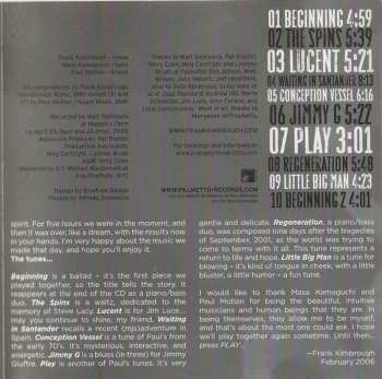 CD Frank Kimbrough: Play