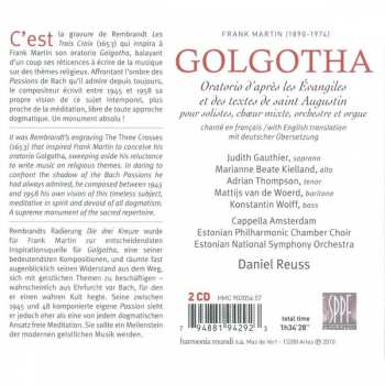 2CD/Doos Frank Martin: Golgotha