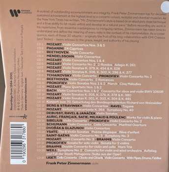 30CD/Doos Frank Peter Zimmermann: The Complete Warner Recordings