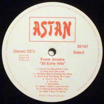 LP Frank Sinatra: 20 Early Hits