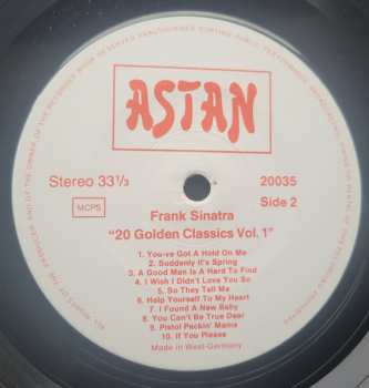LP Frank Sinatra: 20 Golden Classics Vol. 1