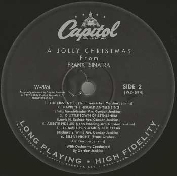LP Frank Sinatra: A Jolly Christmas From Frank Sinatra
